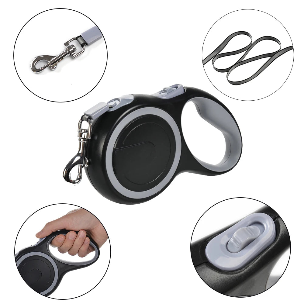 8m Large Dog Leash Retractable Pet Extendable Strap