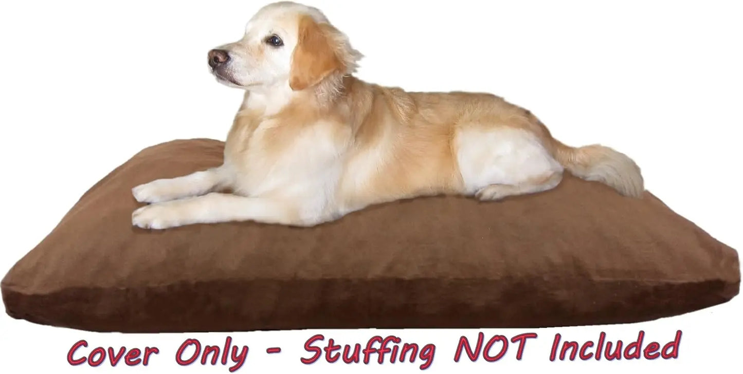 Extra Large, Denim Dog Pet Bed Replacement Cover