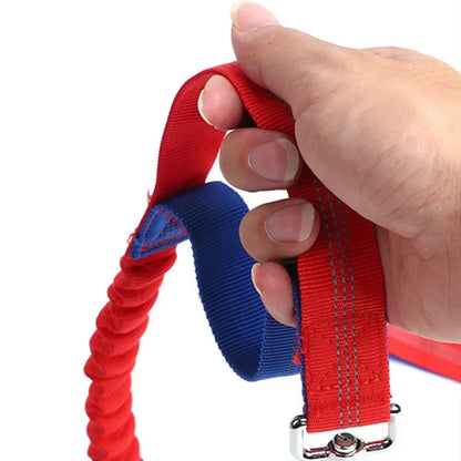 Retractable Dog Leash with Adjustable Waist Rope Hand Free
