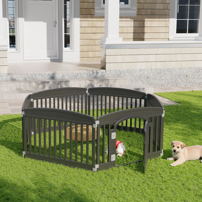 Dog Playpen 6 Panel 24IN Expandable