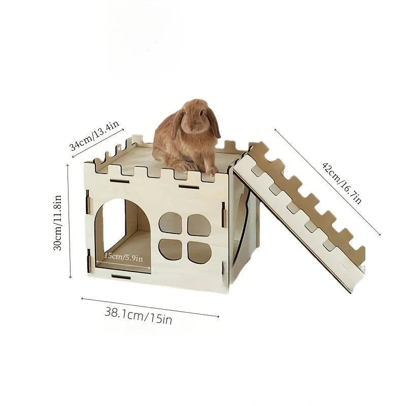 Rabbit Castle, Guinea Pig ,Hedgehog,  Habitat