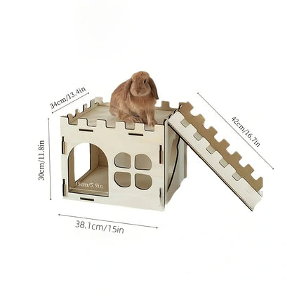 Rabbit Castle, Guinea Pig ,Hedgehog,  Habitat