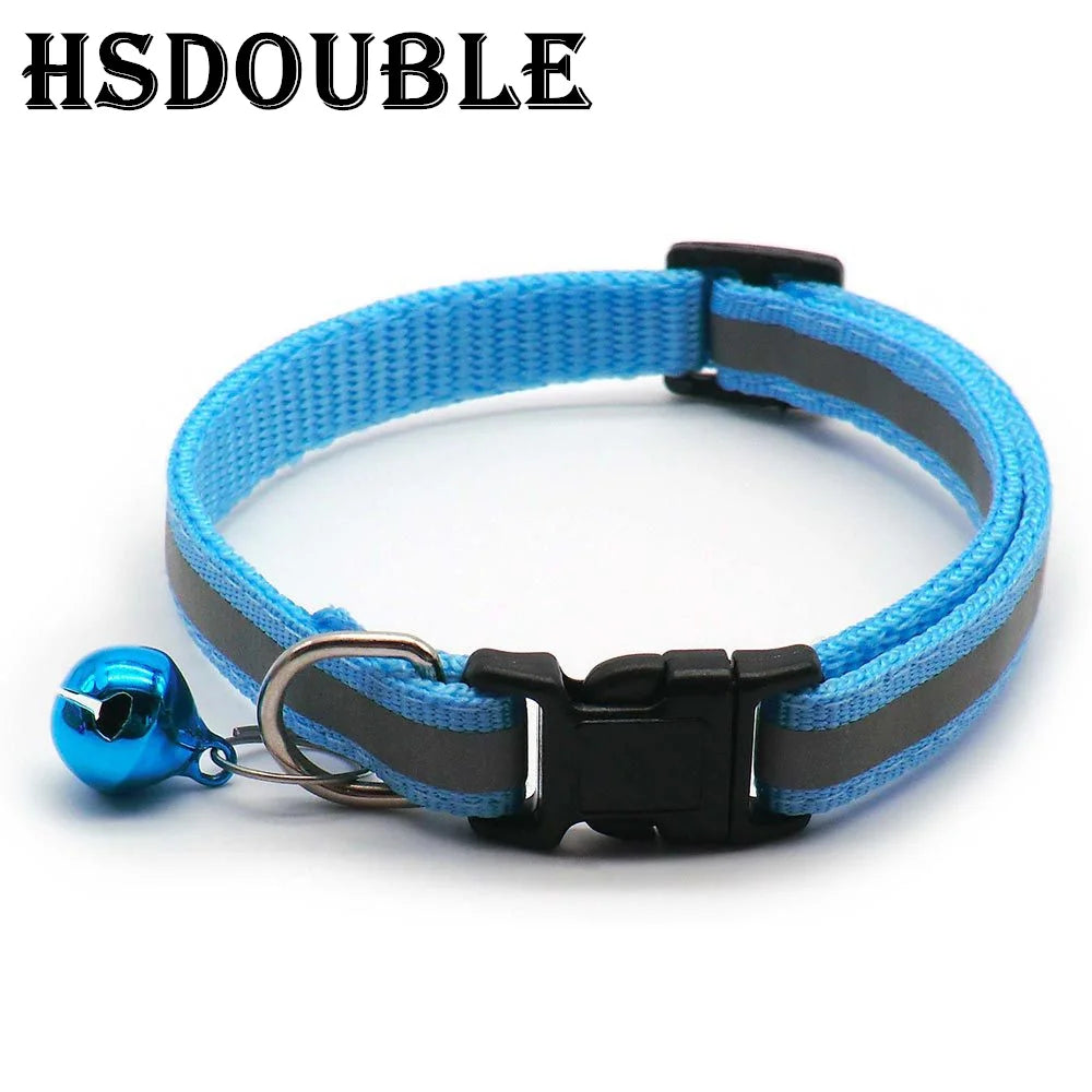 2Pcs/Pack 12 Colors Reflective Adjustable collars