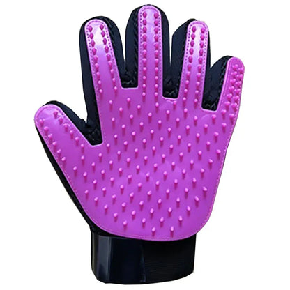 Pet Hair Remover Gloves , Hair Deshedding Brush