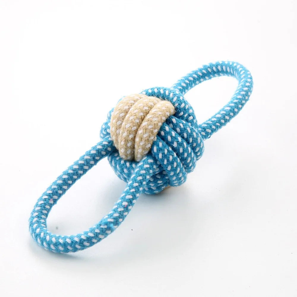 Dog Chew Toys Bundle – Rope Knot Toy & Teething Stick for Puppy,