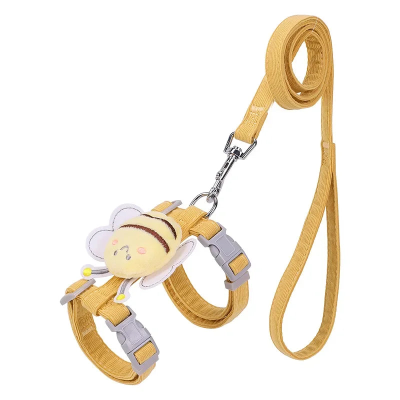 Harness Leash Collar Set  , Cat/Small Dog