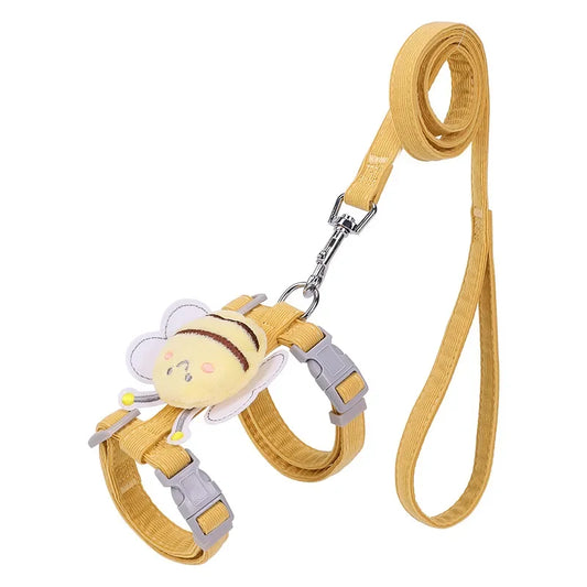 Harness Leash Collar Set  , Cat/Small Dog