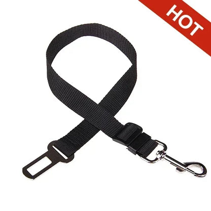 Adjustable Durable Pet Car Seat Belt   ,   Dog Harness Lead Clip
