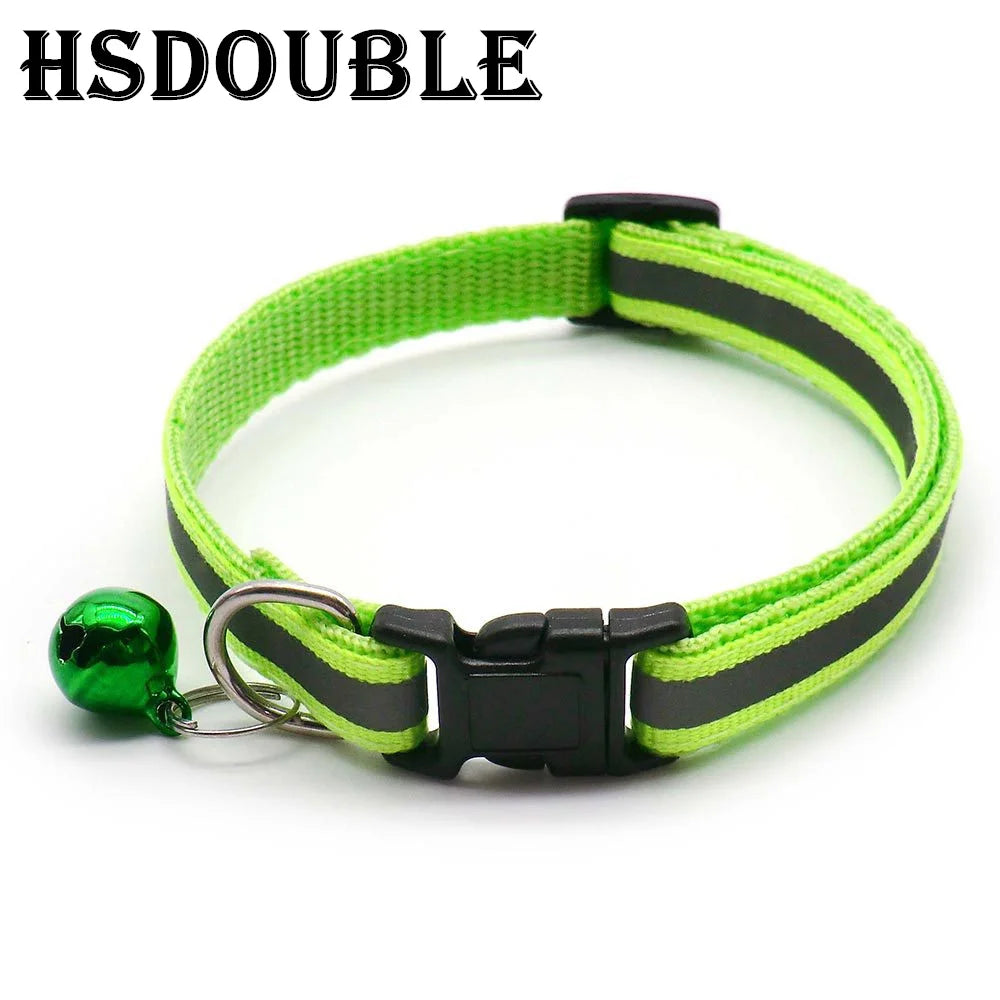 2Pcs/Pack 12 Colors Reflective Adjustable collars