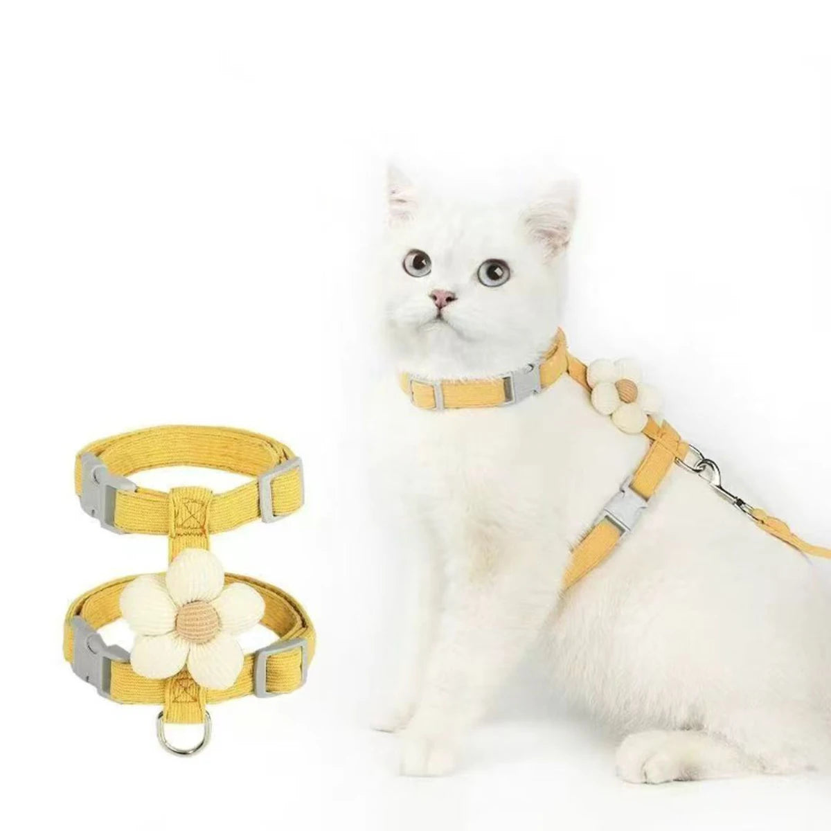 Adjustable Harness for Small Dog & Cat Leash Breathable
