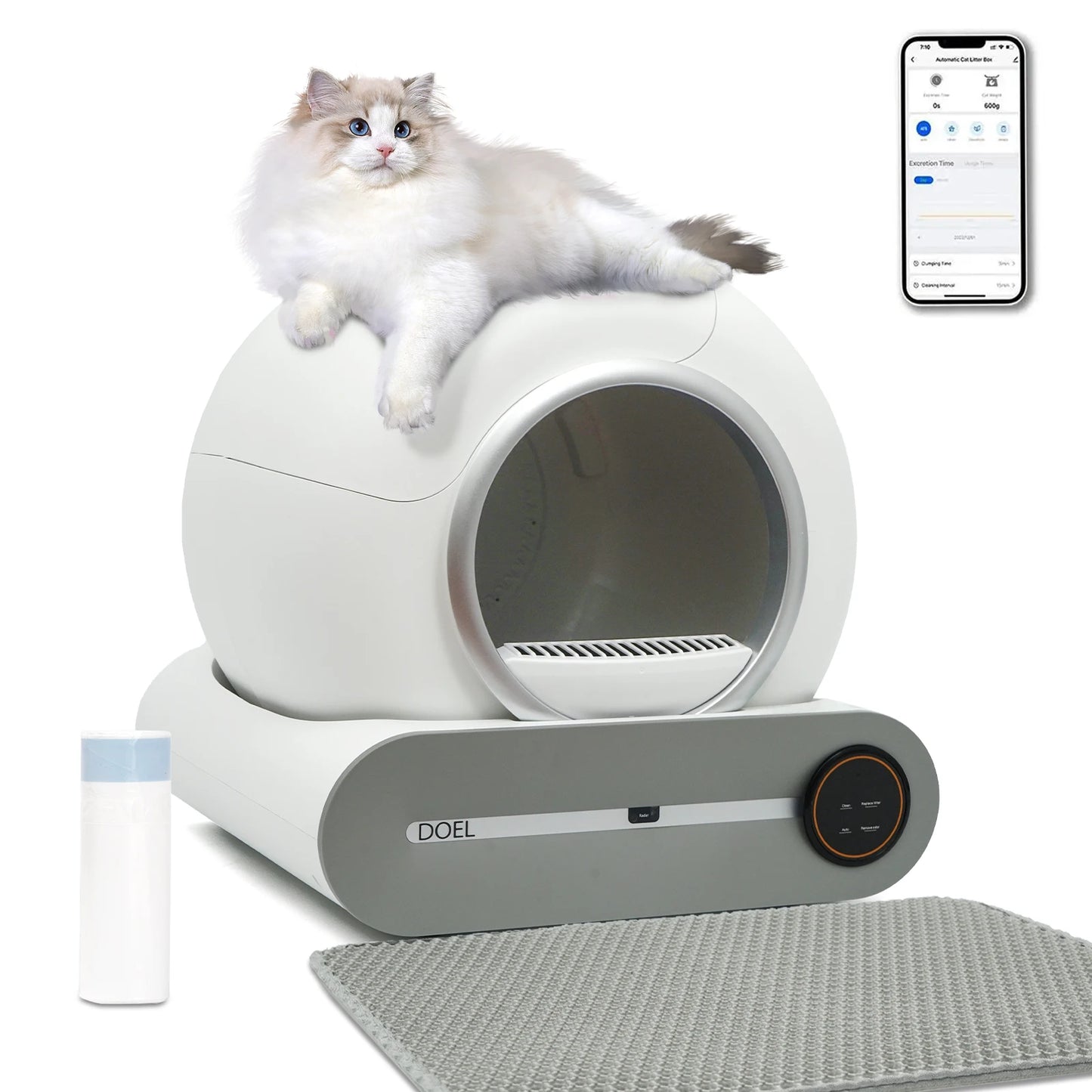Self Cleaning Cat Box 65L