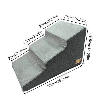 3/4 Steps Dog Stair for Small Dogs, Non-Slip Balanced, Pet Steps  For r Couch Sofa