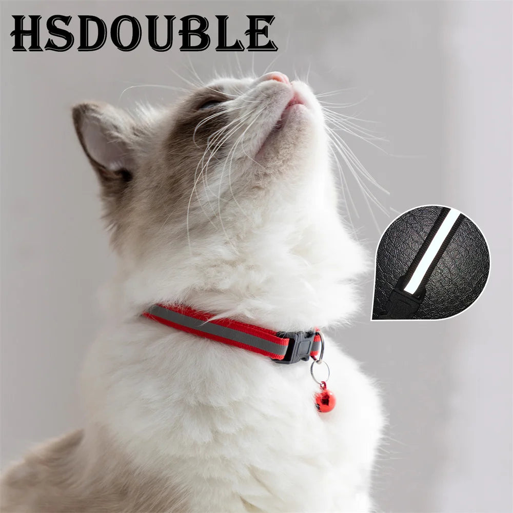 2Pcs/Pack 12 Colors Reflective Adjustable collars