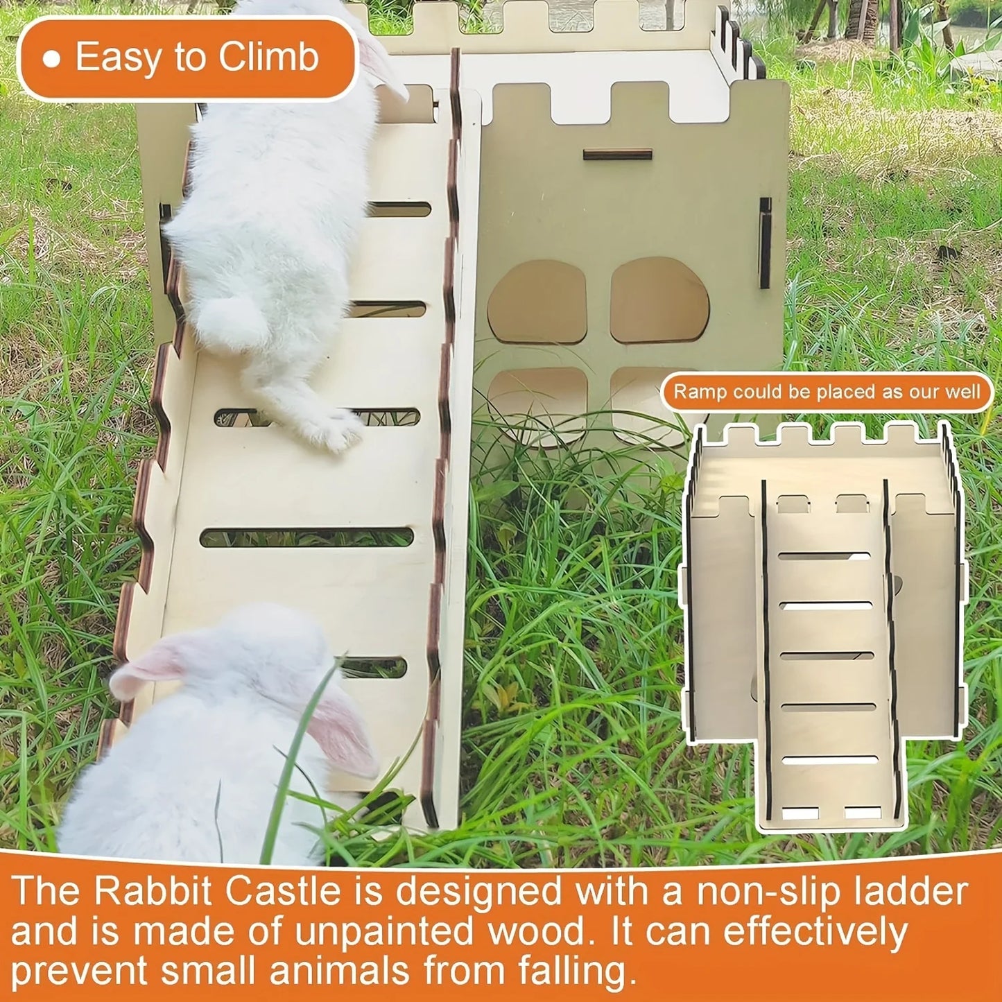 Rabbit Castle, Guinea Pig ,Hedgehog,  Habitat