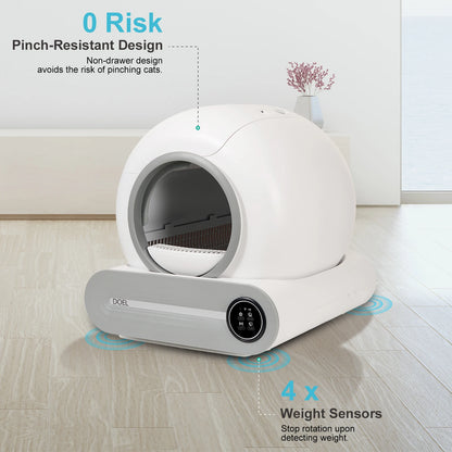 Self Cleaning Cat Box 65L