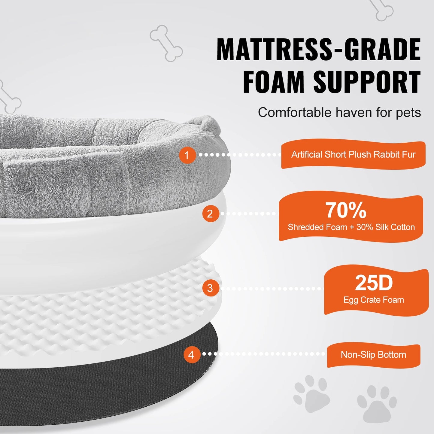 Human Dog Bed Human with Washable Cover