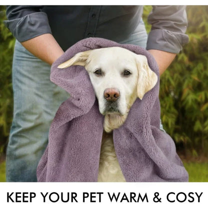 Super Soft Pet Bath Towel (75x35cm )