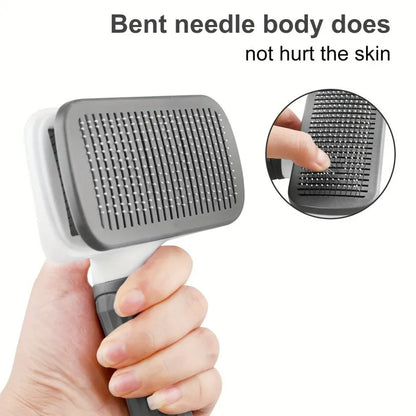 Pet Grooming Brush Bent  Massaging Comb    for     Dogs & Cats