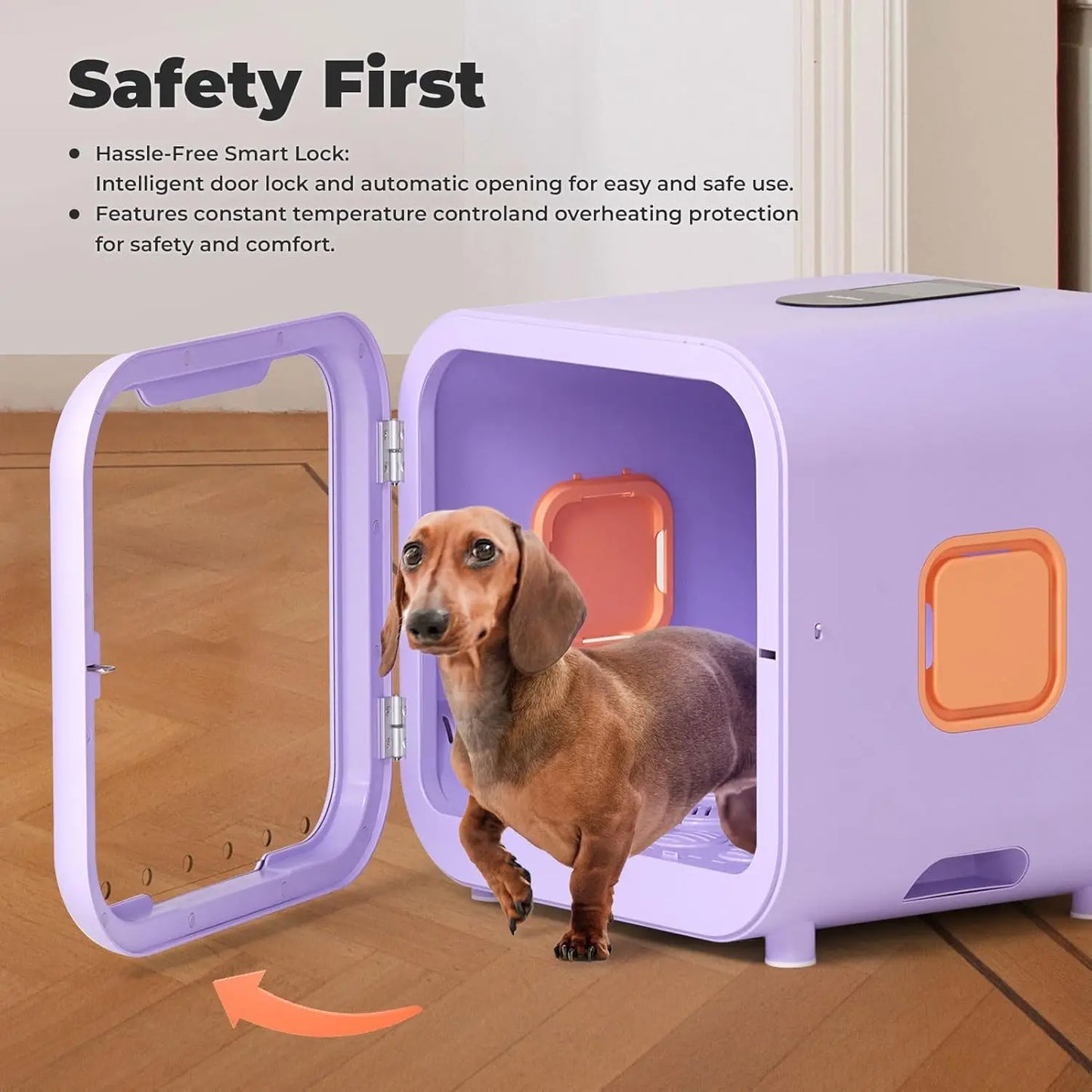 Ultra Quiet Pet Dryer Box for Dogs , Hair Dryer Box