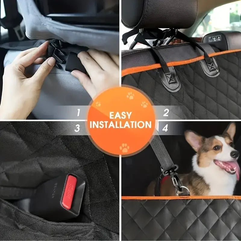 Seat Cover for Pets   100% Waterproof   Seat Cover for Cars and Trucks