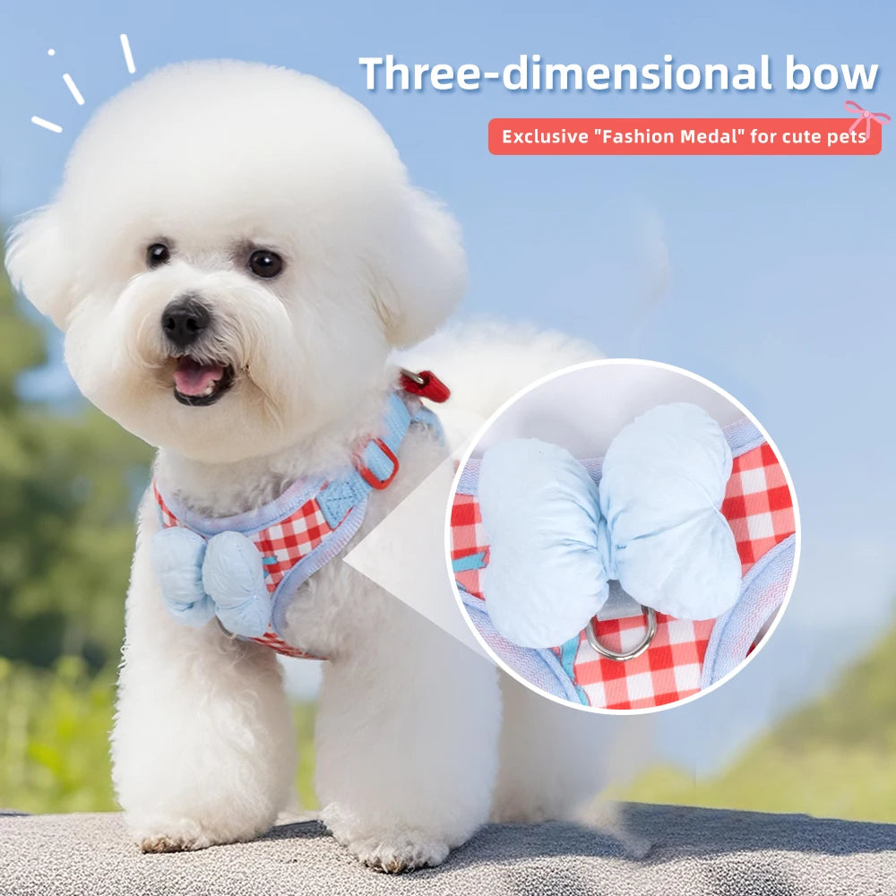 Dog Cat  Vest Walking Lead Leash For Puppy