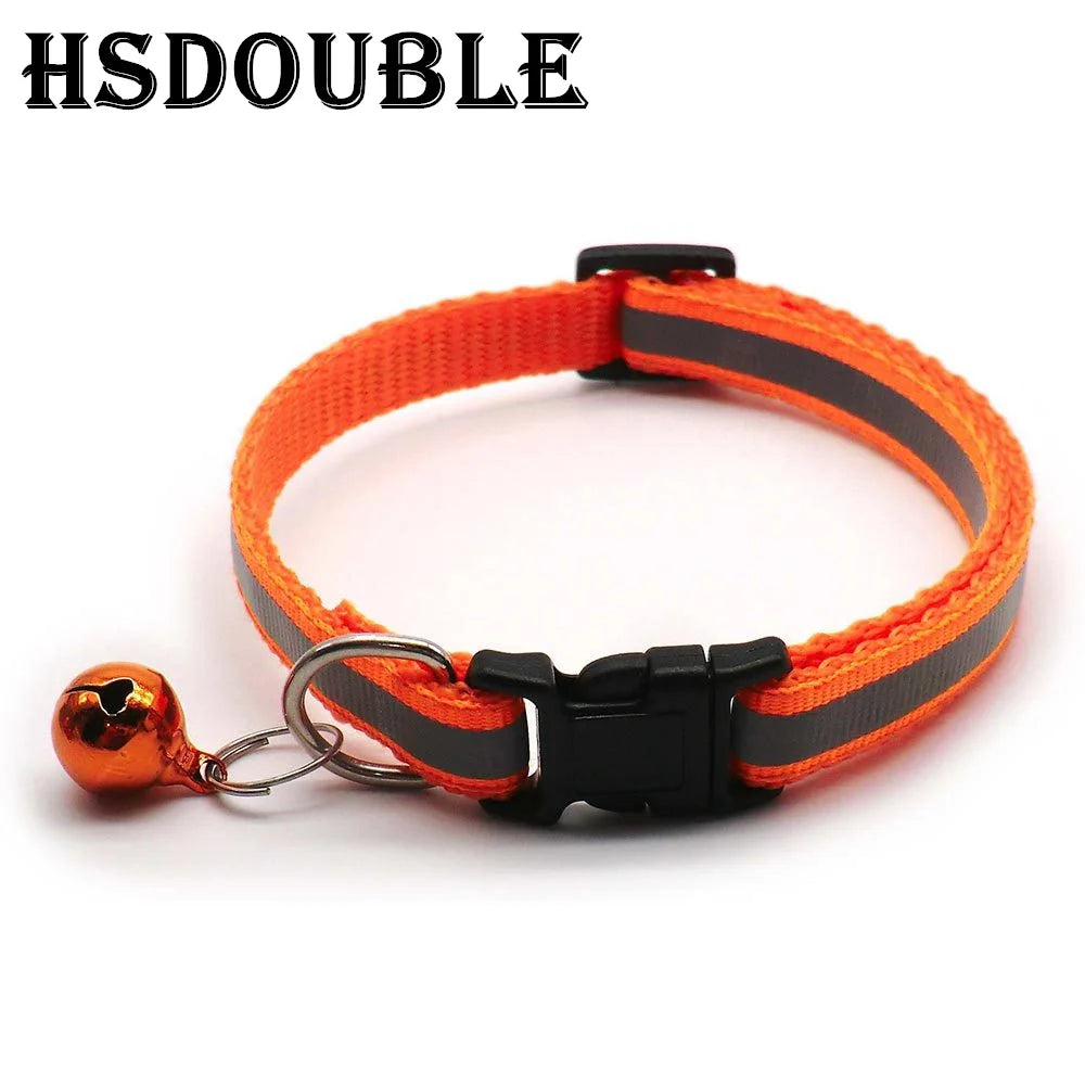 2Pcs/Pack 12 Colors Reflective Adjustable collars