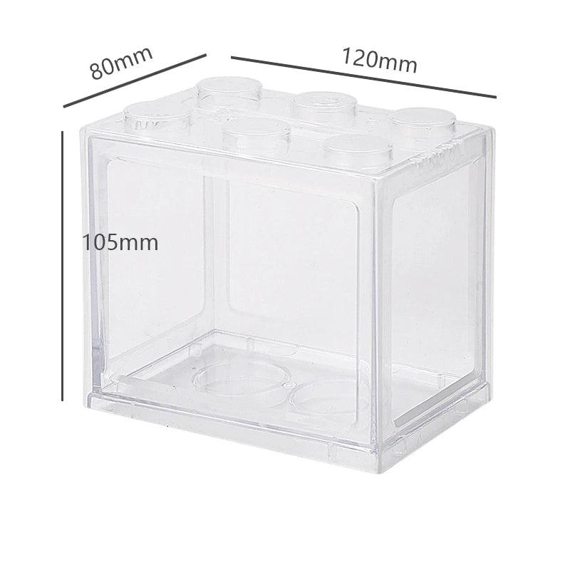 Building Blocks USB Mini Aquarium With LED Light
