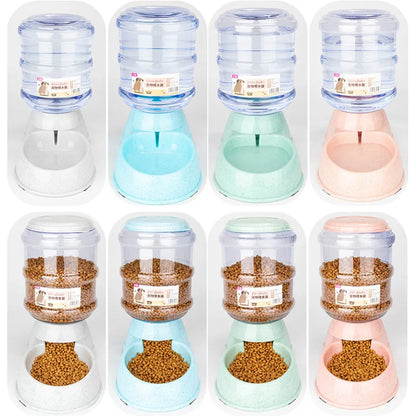 Large Capacity Pet Feeder Bowls Water Dispenser