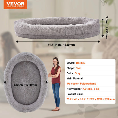 Human Dog Bed Human with Washable Cover
