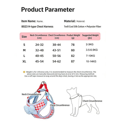Dog Cat  Vest Walking Lead Leash For Puppy