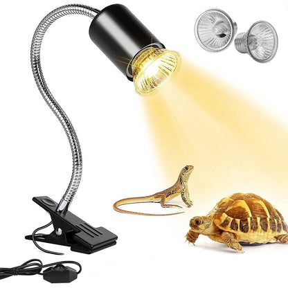 Reptile Heat Lamp 50W
 Simulated Sunlight