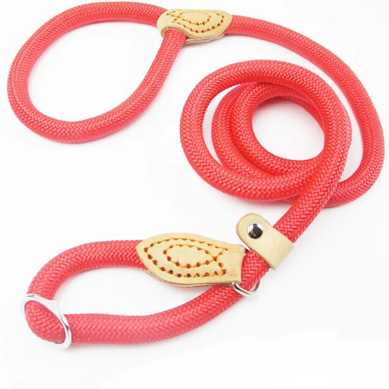 Slip Rope Lead Leash Heavy Duty Braided Rope