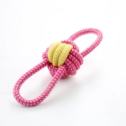 Dog Chew Toys Bundle – Rope Knot Toy & Teething Stick for Puppy,