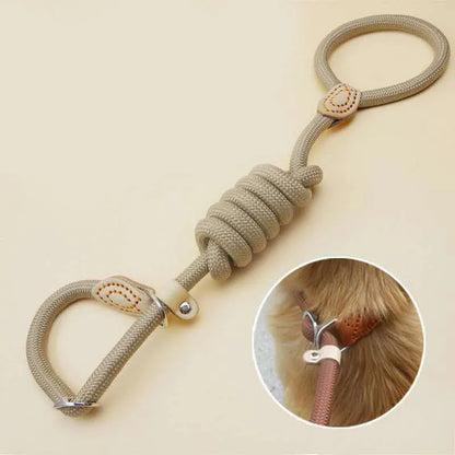 Slip Rope Lead Leash Heavy Duty Braided Rope