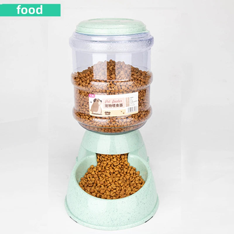 Large Capacity Pet Feeder Bowls Water Dispenser