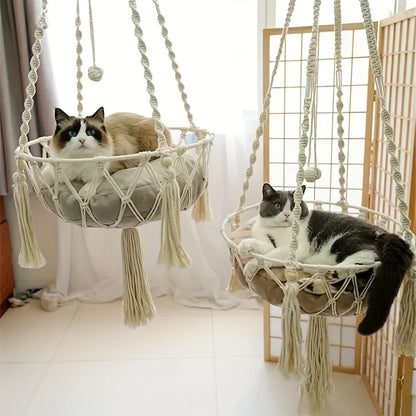 Rope Cat Hammock / Fits 2 Cats