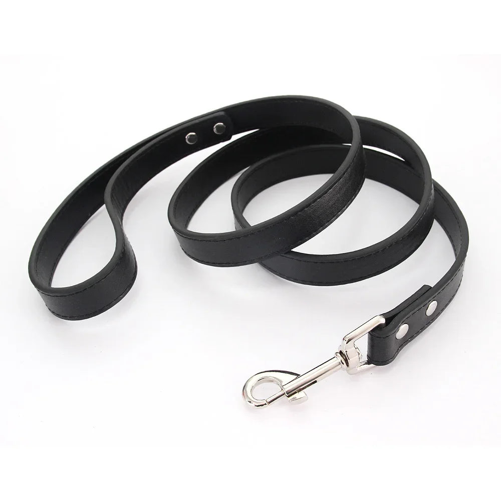 Leather Pet Walking Training Leads