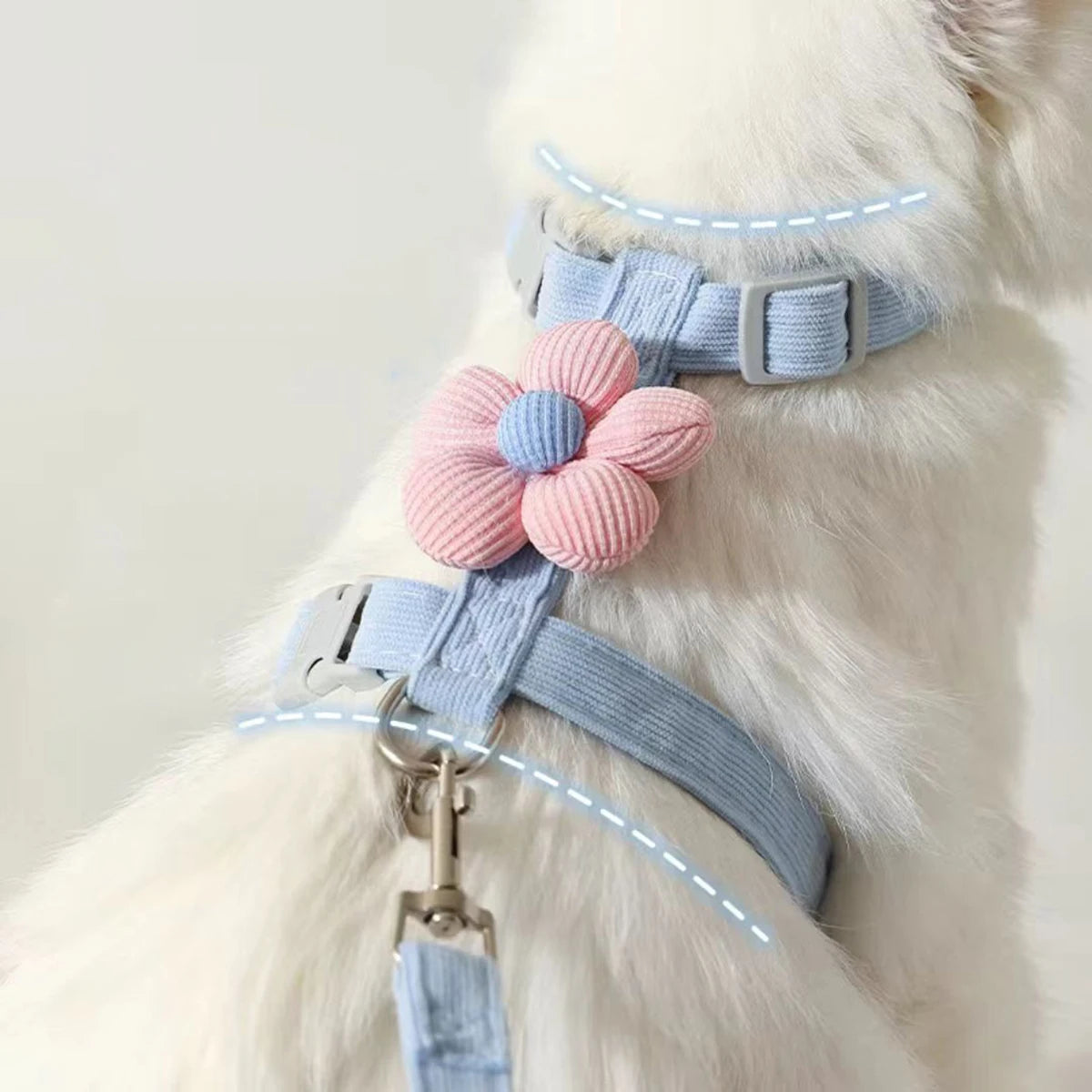 Adjustable Harness for Small Dog & Cat Leash Breathable