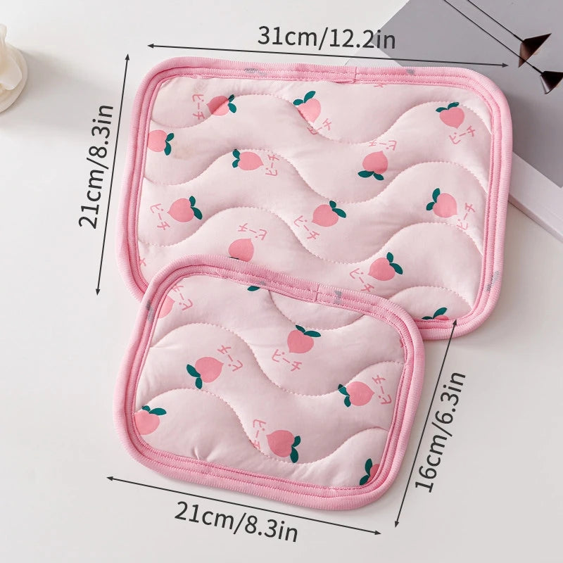 Small Pet Cooler Mat Summer  , Ice Silk Cool Feeling Pet Mat