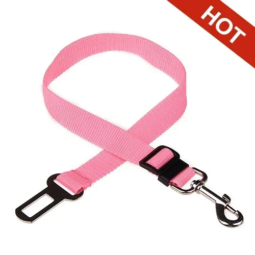 Adjustable Durable Pet Car Seat Belt   ,   Dog Harness Lead Clip