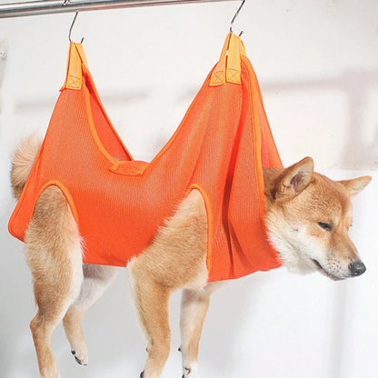 A Suit OF Cat Dog Grooming Anti Scratch Bite Fixed Bag Bath Trimming Restraint Bag Pet Beauty Hammock Hanging Pet Supplies