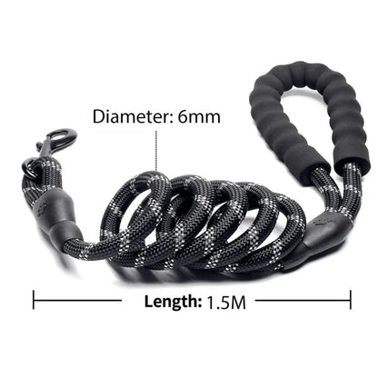 Strong Dog Leashes Reflective Leash