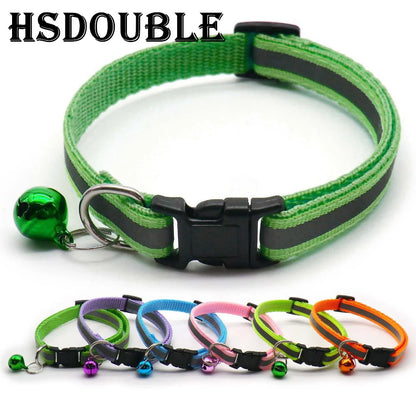 2Pcs/Pack 12 Colors Reflective Adjustable collars