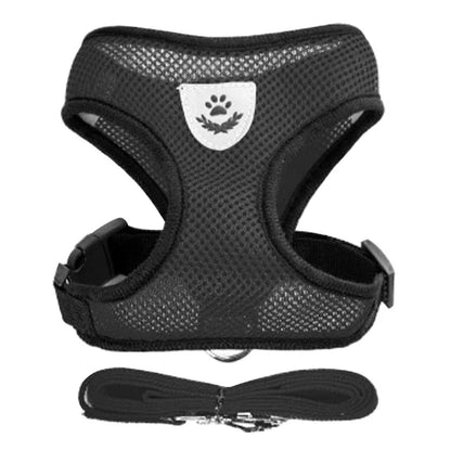 Harness Vest Walking Lead Leash For Puppy