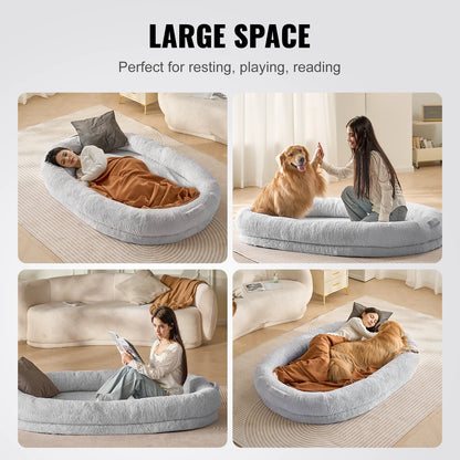 Human Dog Bed Human with Washable Cover