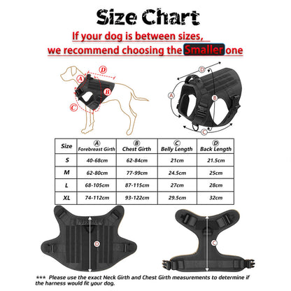 Dog Harness For Medium Large Dogs Walking Vest Dog Harnesses