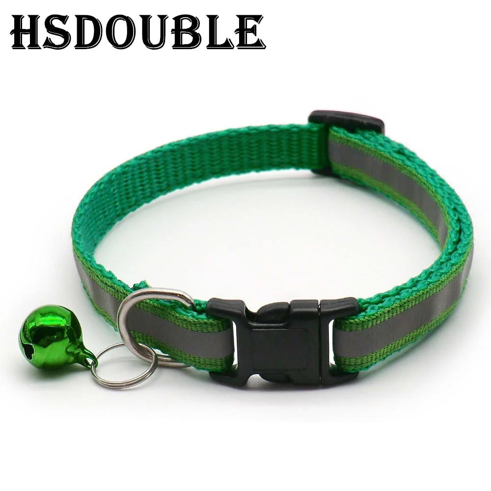 2Pcs/Pack 12 Colors Reflective Adjustable collars