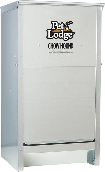 Dog Feeder, 50 lb Capacity, Pest-Proof, Wall-Mountable