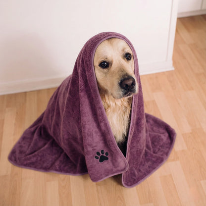 Super Soft Pet Bath Towel (75x35cm )