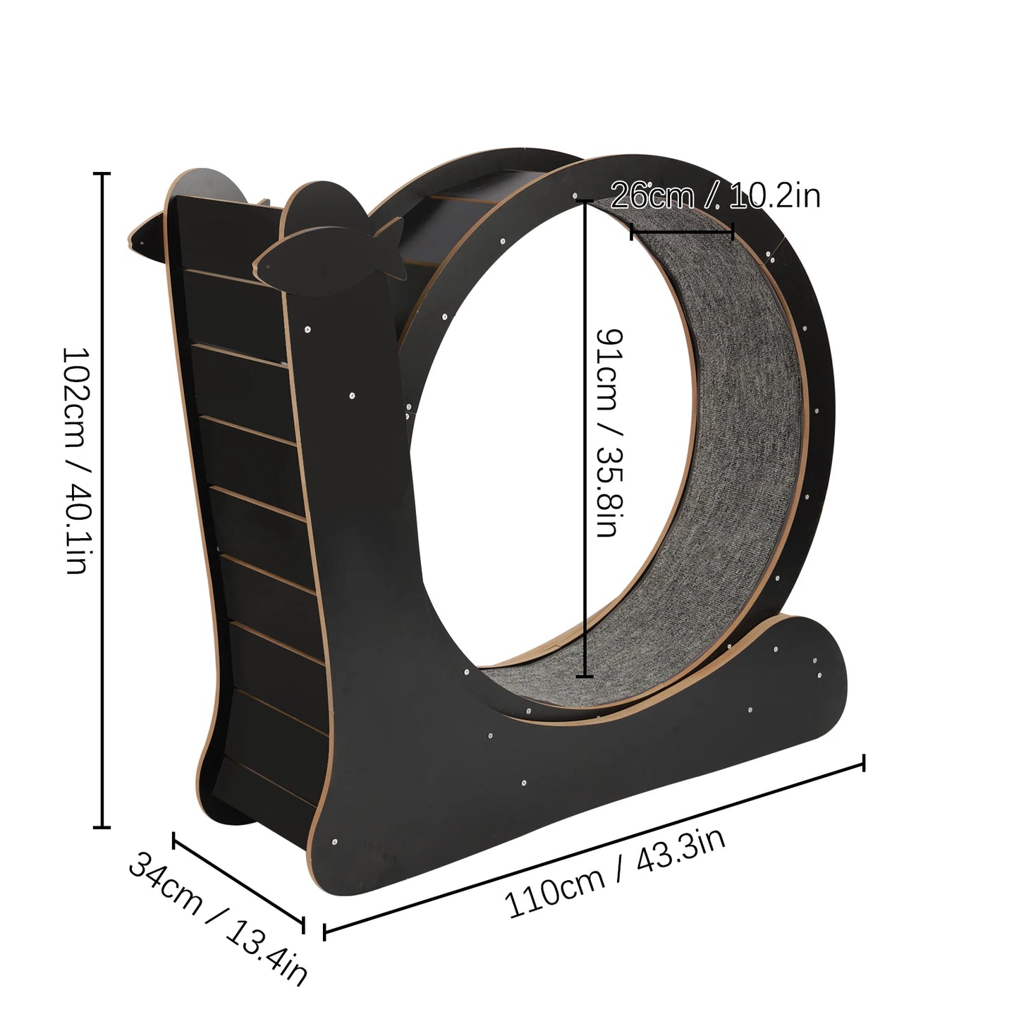 Large Cat Treadmill ,Cat Sport Toy Fitness Weight Loss Device for Cats